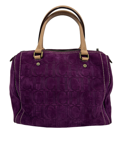 Andy Small, 290&euro;, Bolso, Morado, Cuero - Ante, Vista frontal